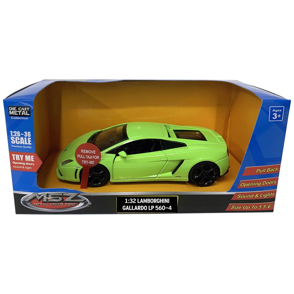 Lamborghini Gallardo LP 560-4 Pull Back Diecast-Modellauto im Maßstab 1:32