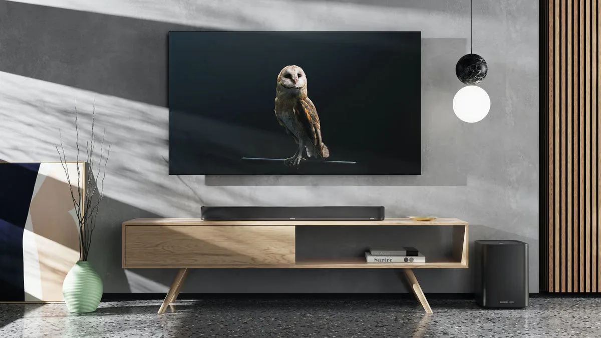 Sennheiser Ambeo SoundBar Plus, Ambeo Sub et Ambeo SoundBar Plus Wall Mount Barres de son