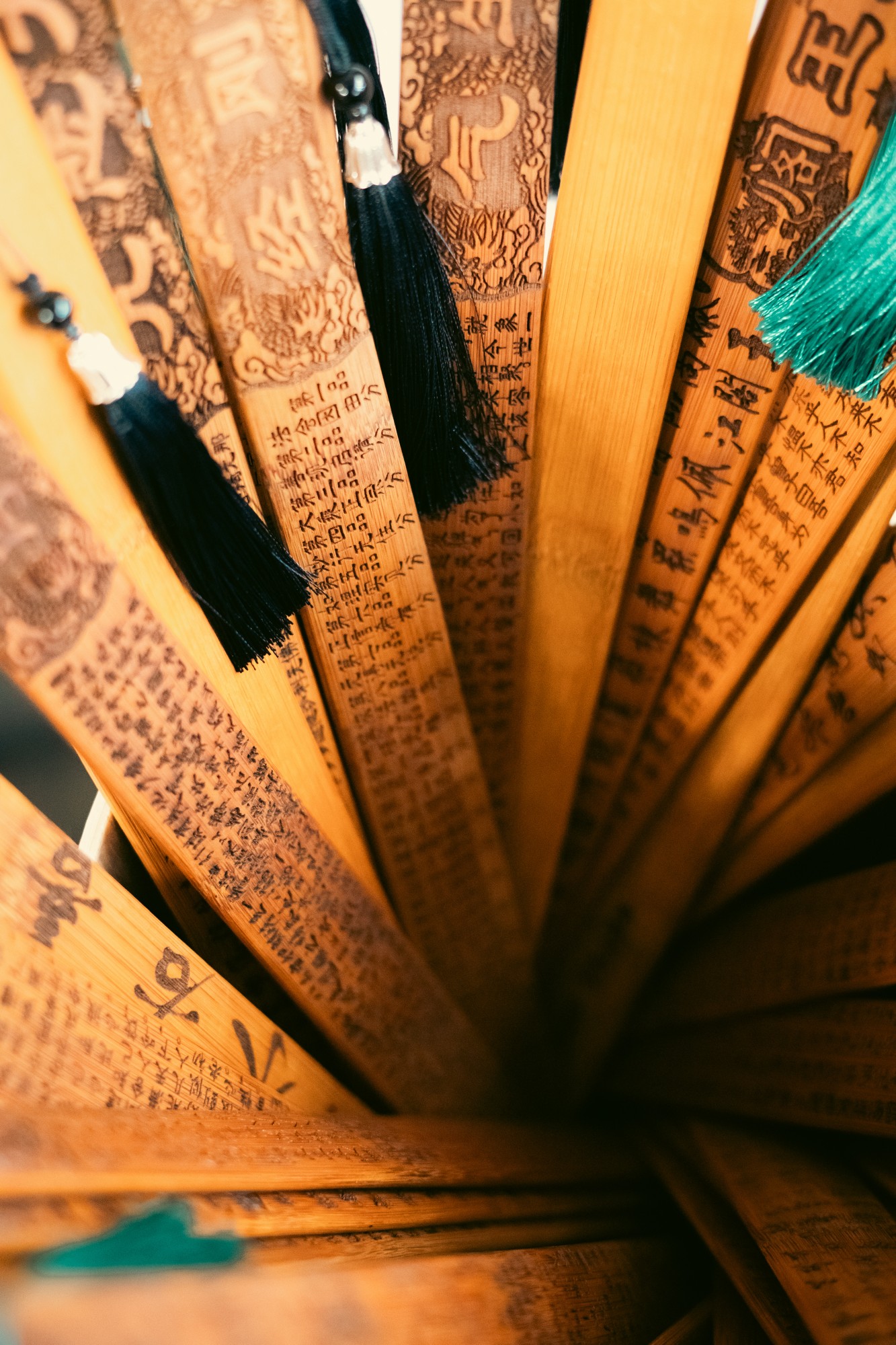 Chinesischer Schriftstab 'Drache', Bambus, L 50 cm, B 3 cm günstig bestellen