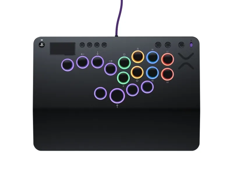 PDP Victrix Pro KO Leverless Fight Stick, Kamppind, PC, PlayStation 4, PlayStation 5, Knappen Makro, Ledningsført, USB, USB Type-C