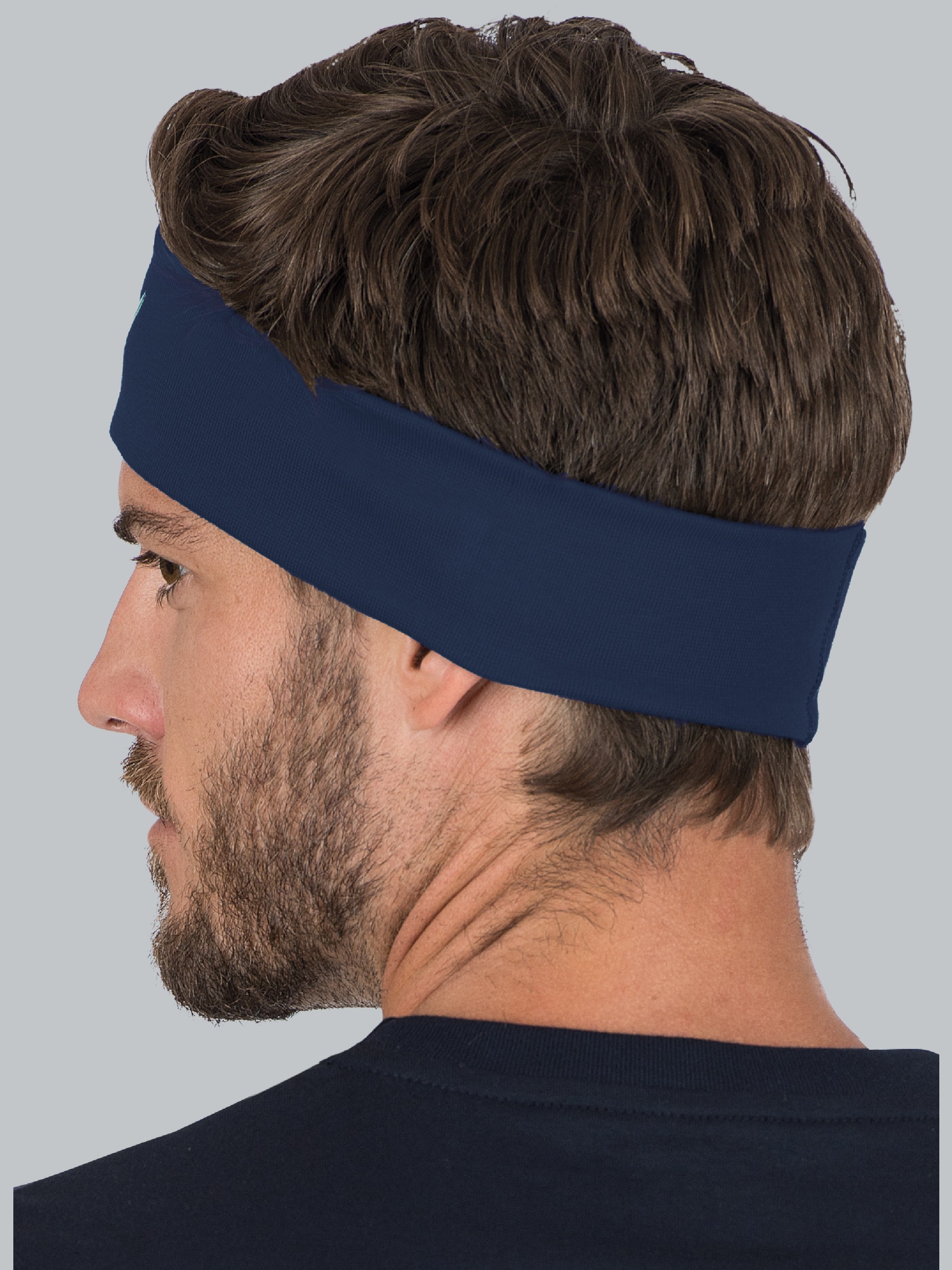 Haar-/Stirnband Navy