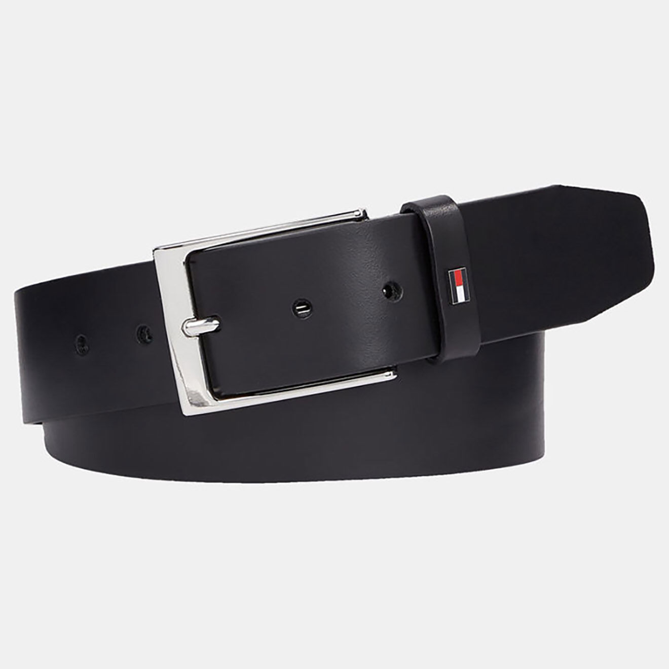 Tommy Hilfiger Ceinture en Cuir Layton noire