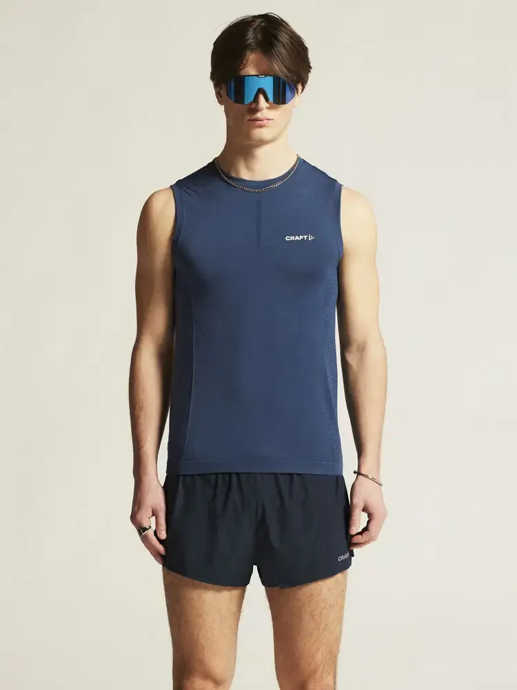 Craft ADV Cool Intensity SL Ondershirt Zonder Mouwen Blauw Heren