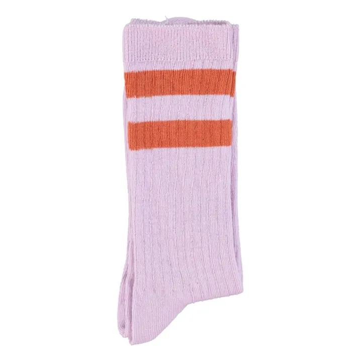 Piupiuchick Chaussettes Rayure | Lavande