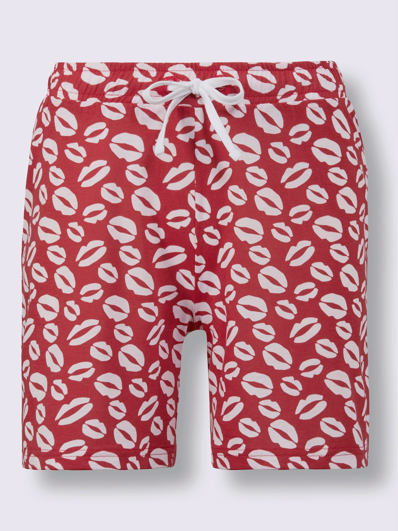 Pyjamas courts jersey fin