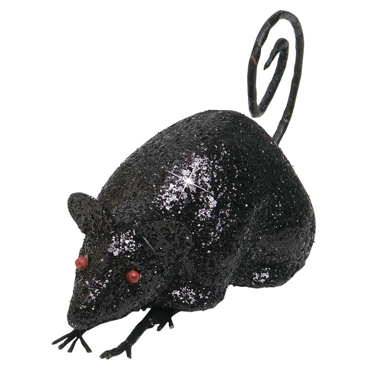 Zwarte Nep Muis 12cm