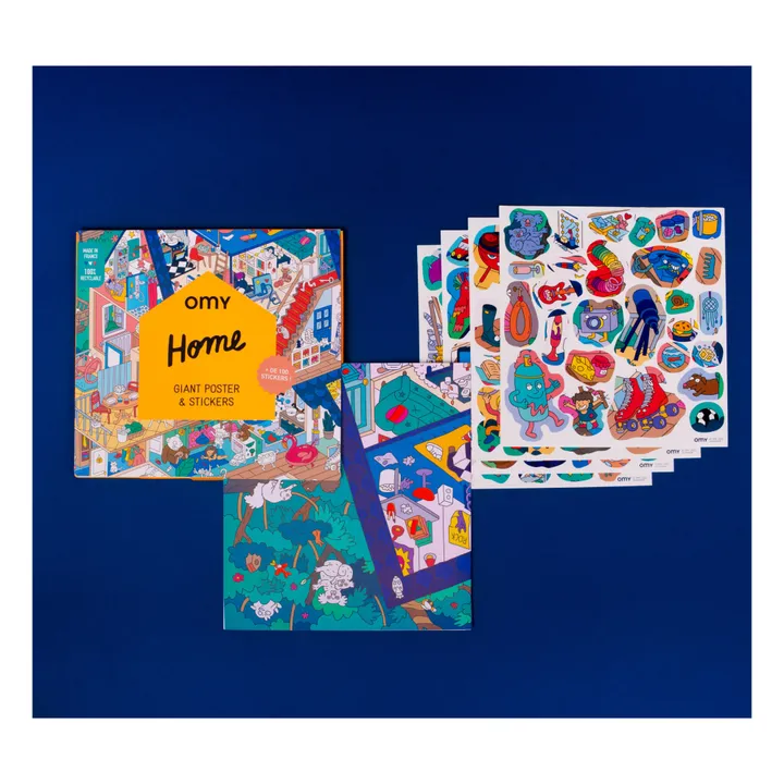 Omy Poster & stickers - Home
