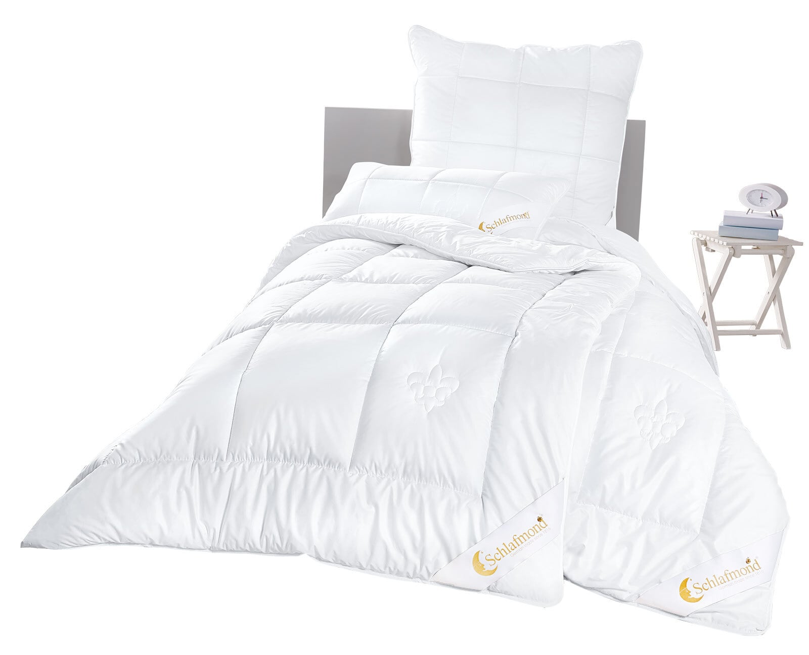 Schlafmond Einziehdecke LILLY 135 x 200 cm 970 g natur