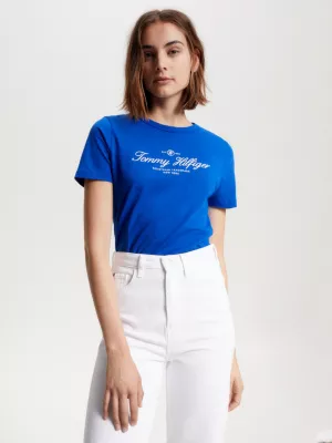 Camiseta Slim Fit com Logo Exclusivo