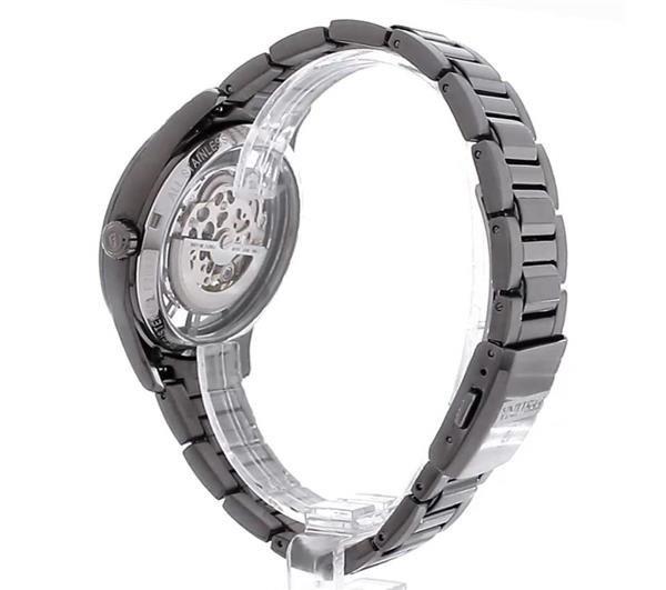 Festina Mens Festina Black Automatic Skeleton Watch