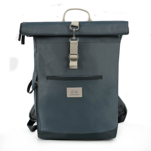 Sac à dos à langer Roll-top Gris - OUTLANDER