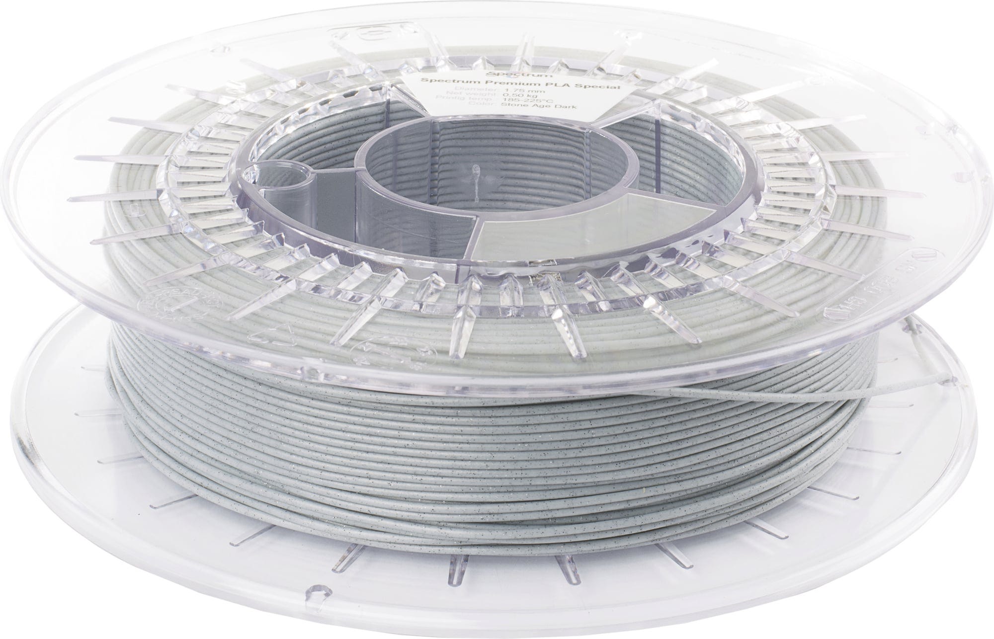 Spectrum  PLA Special Stone Age Dark, 1,75 mm / 1000 g    Dunkles Stein-imitierendes Filament