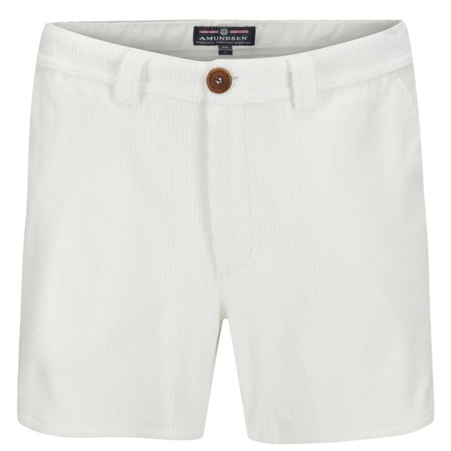 Amundsen 6Incher Comfy Cord Shorts White