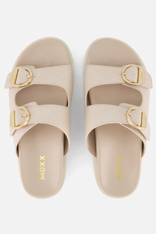 Mexx Nirken Slippers beige Pu