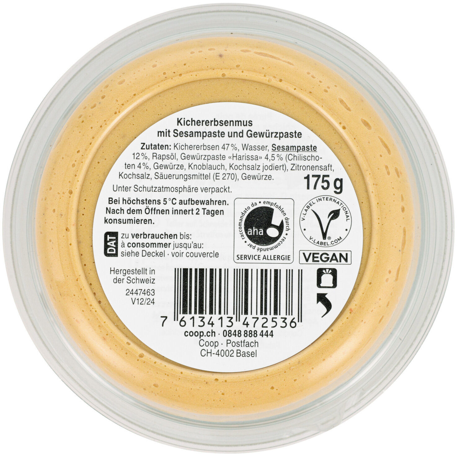 Karma Hummus Oriental Harissa