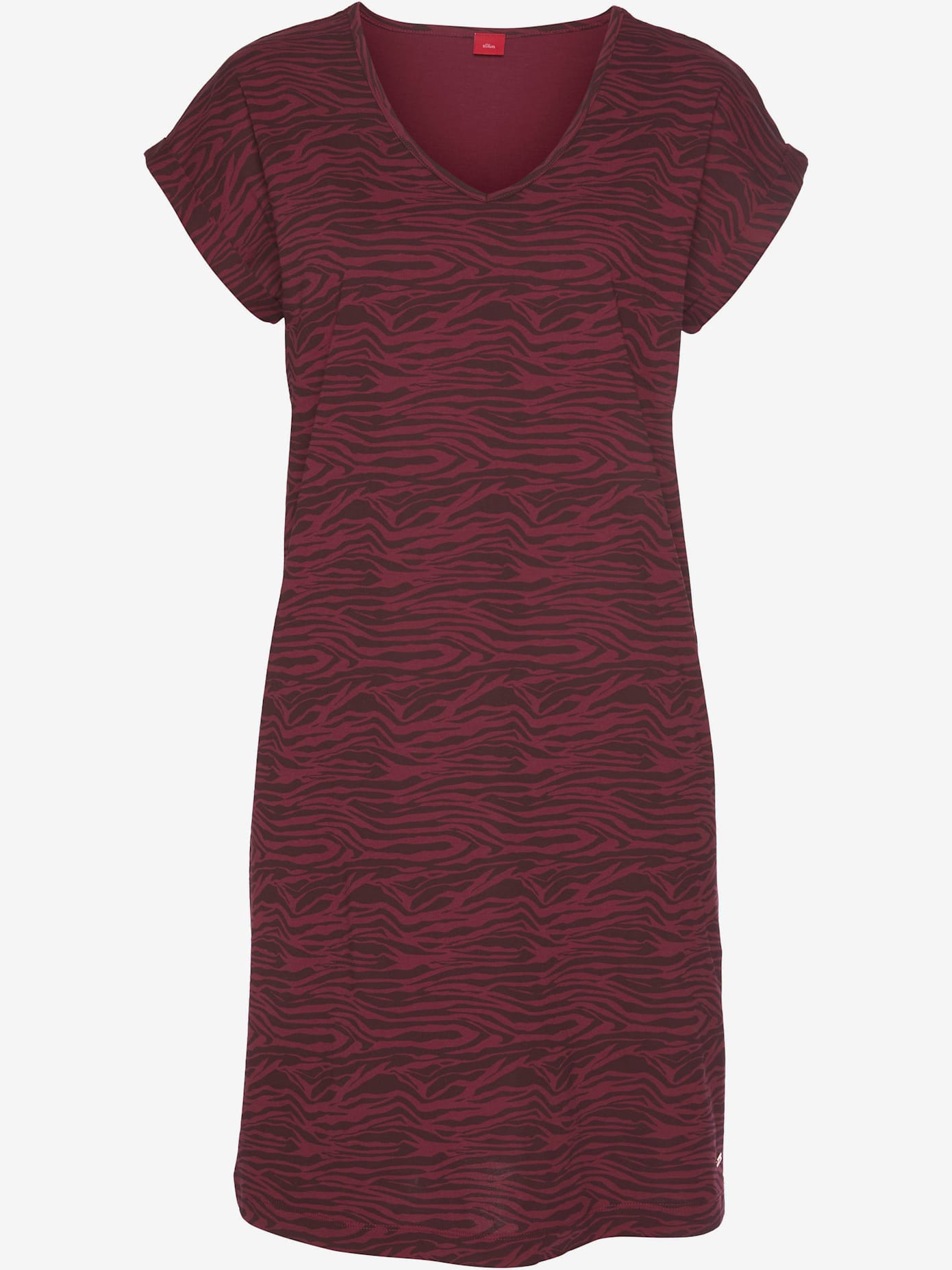 Chemise de nuit à imprimé animal tendance
