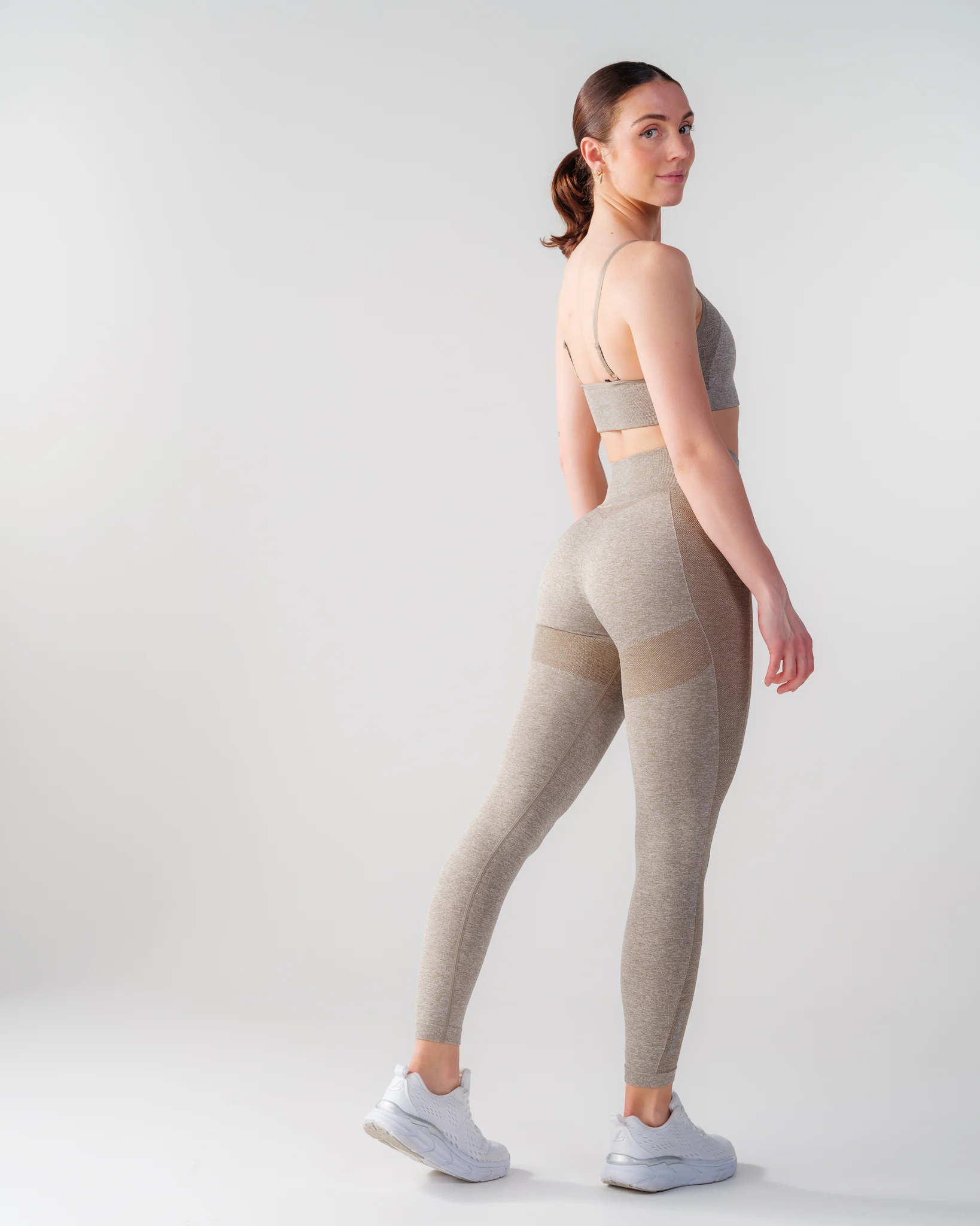 Bumpro Power Up! Tights Dark Green Melange