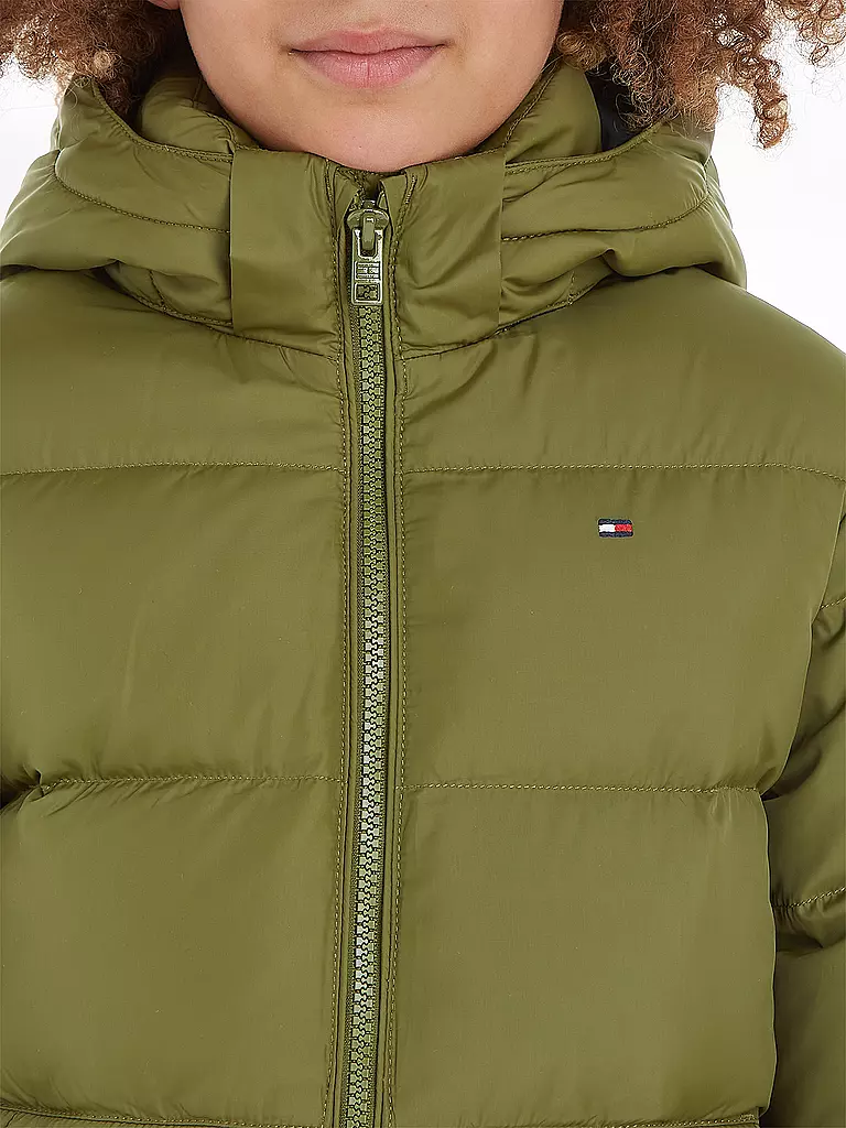 TOMMY HILFIGER Jungen Steppjacke olive