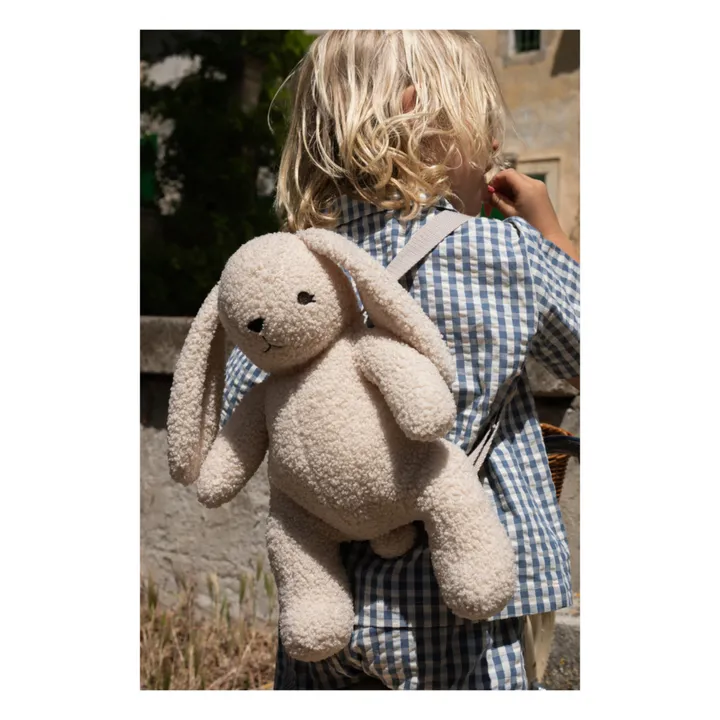 Konges Sløjd Sac à dos Lapin | Ecru