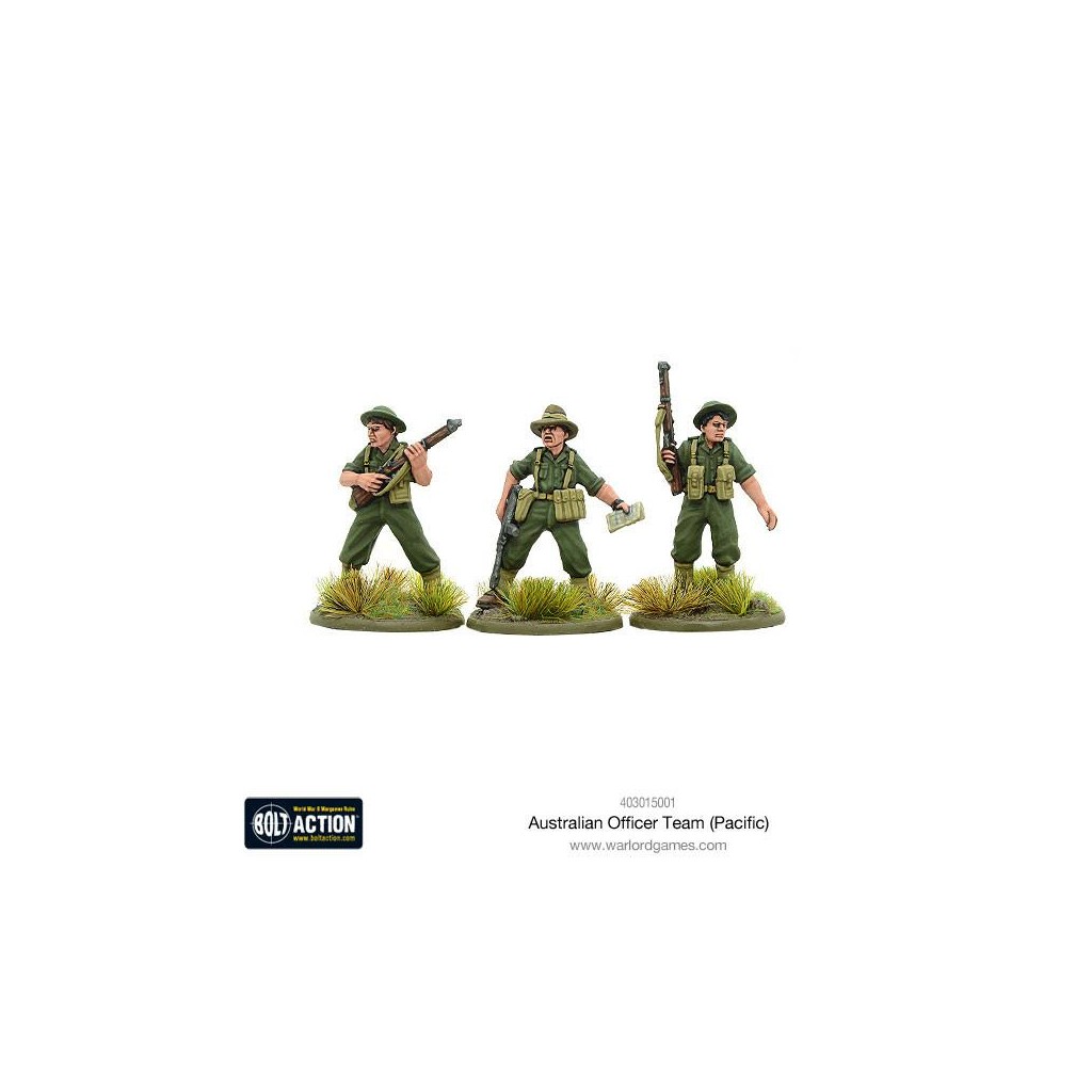 Bolt Action - Australian Officer Team (Pacific)