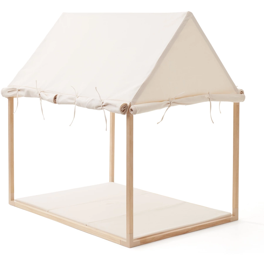Kids Concept® Hauszelt creme beige