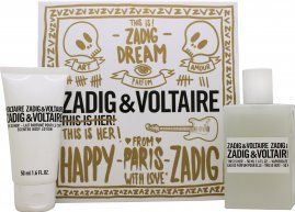 Zadig & Voltaire - This is Her - Geschenkset - 50ml EDP - 50ml Body Lotion