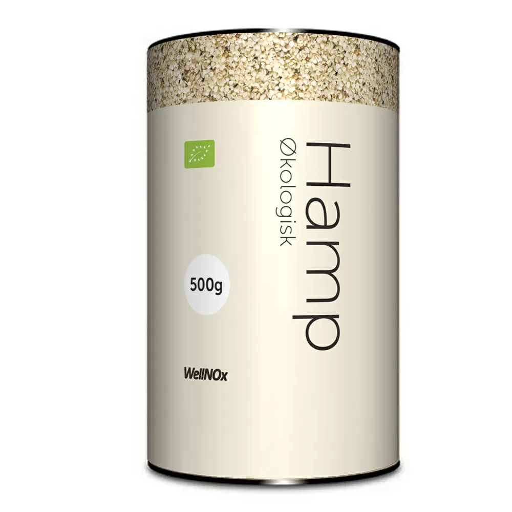 WellNOx Hamp Afskallede Ø - 500 g