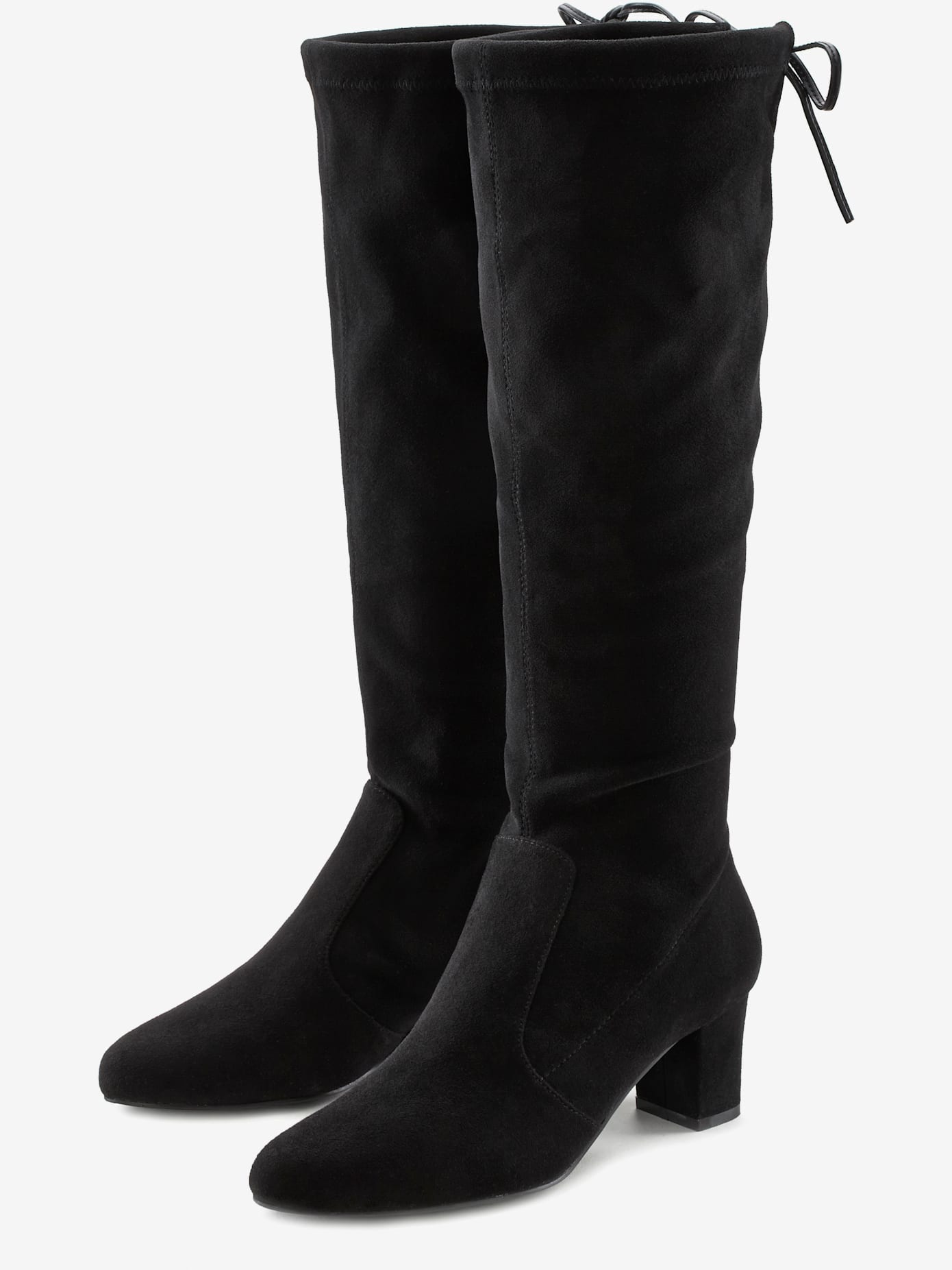 Bottes talon confortable et hauteur du talon d'env. 6 cm