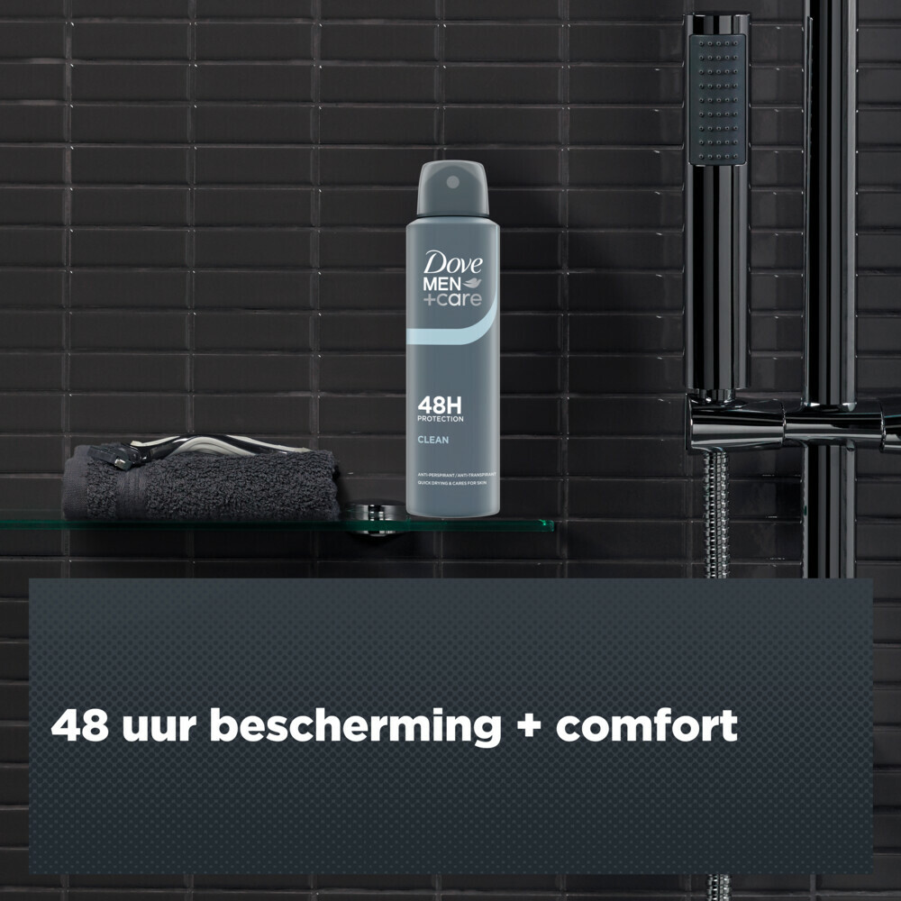 6x Dove Deodorant Men+ Care Clean150 ml