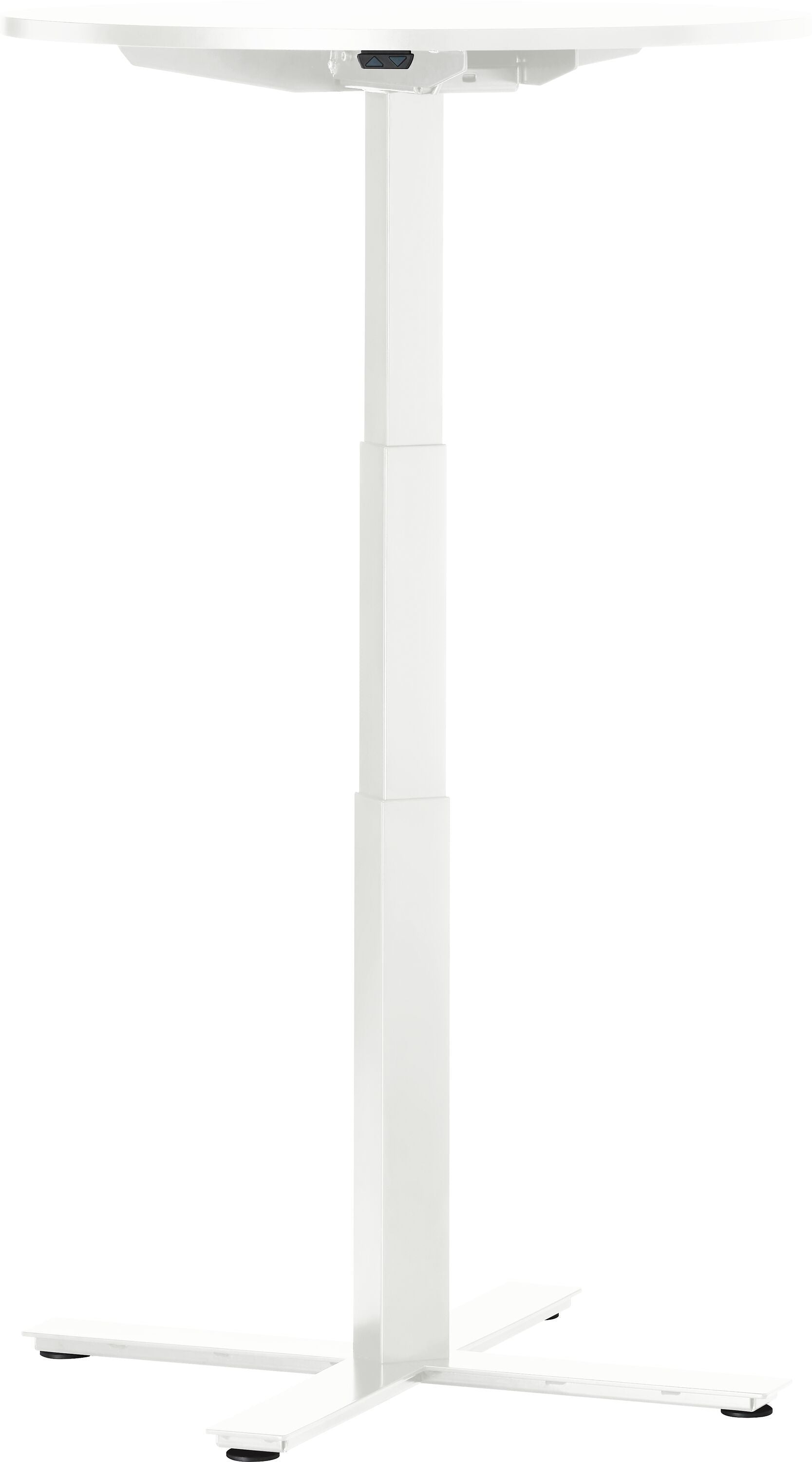 FLEXCUBE Besprechungstisch höhenverstellbar - Weiss / H: 62.5 cm