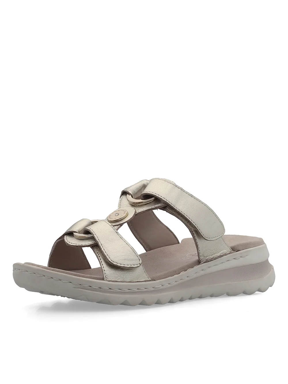 Pantolette Tampa platin
