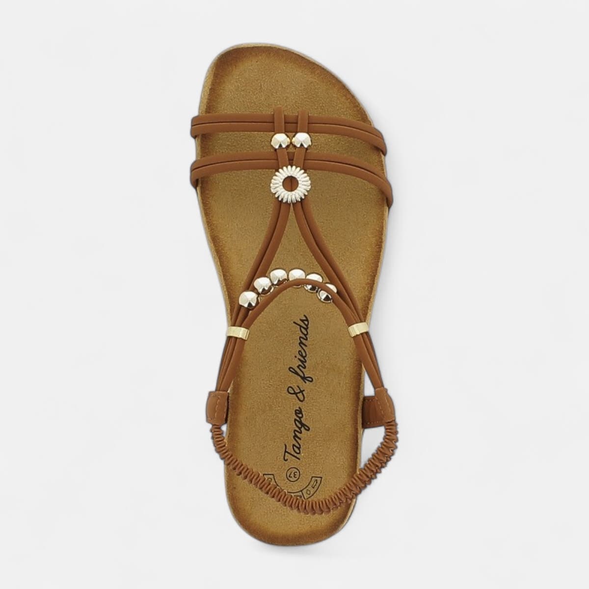 Sandales Femme camel