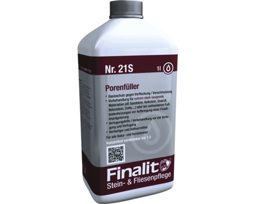 Poriënvuller nr. 21S Finalit 1 liter