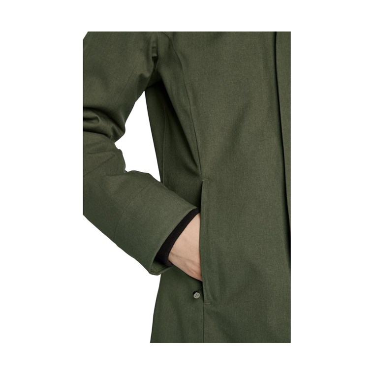 Nordisk Tana Elegant Down Insulated Coat Women Dark Moss