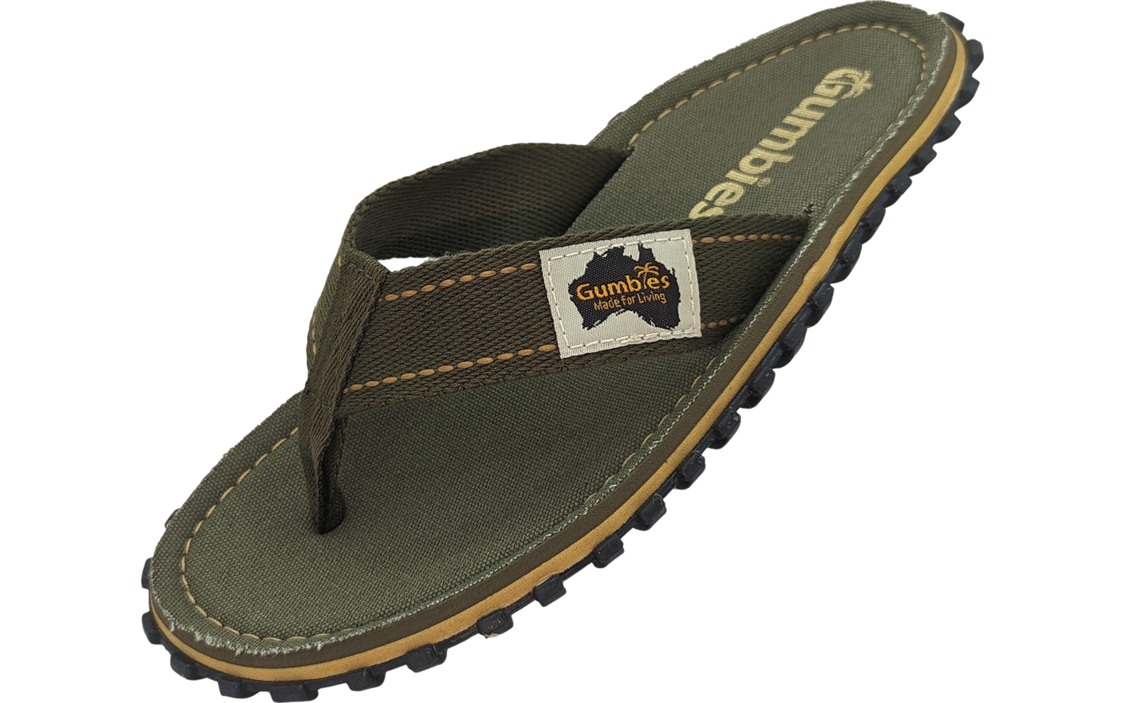 Gumbies Classic Khaki Herren Zehentrenner