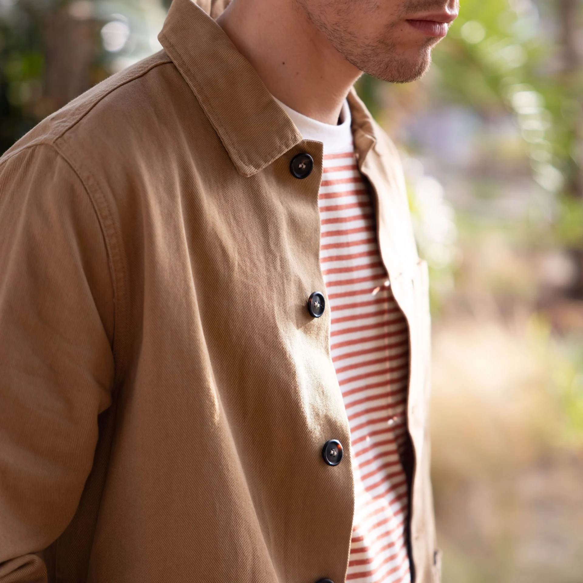 Veste beige Coton - modèle Lorge