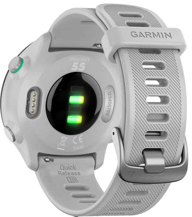 Garmin Forerunner 55 GPS sportswatch (hvid)