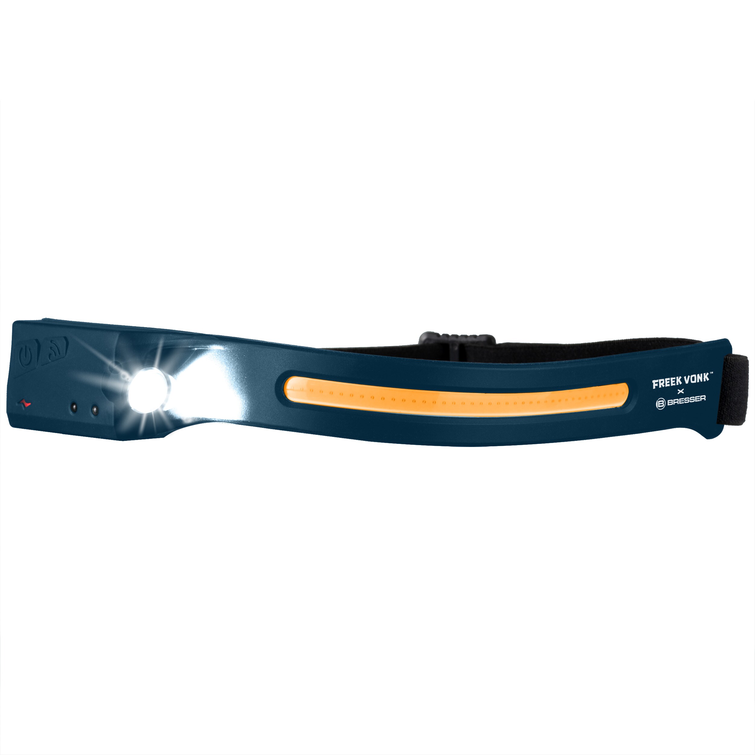 FREEK VONK x BRESSER Stirnlampe mit LED-Streifen