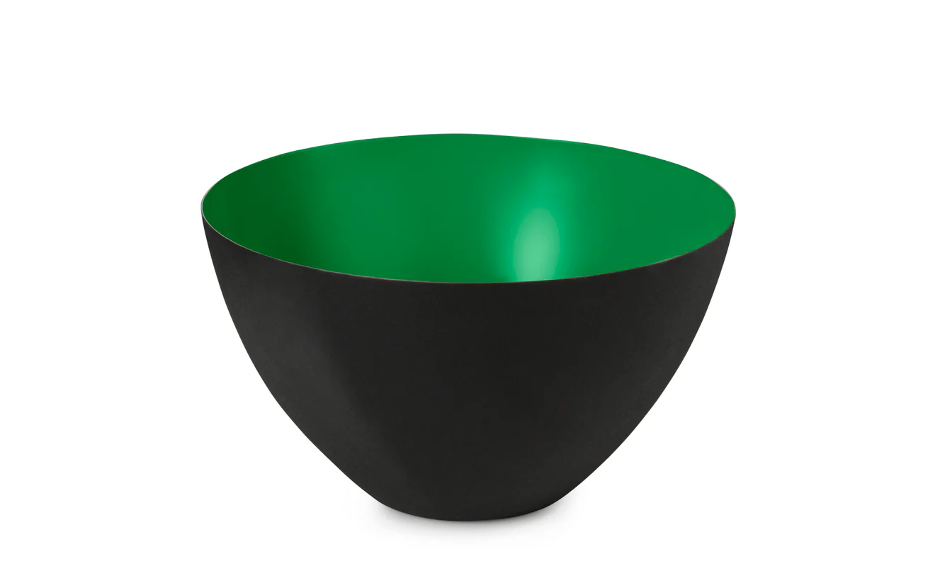 Normann Copenhagen  Krenit skål, grøn - Ø25 cm.