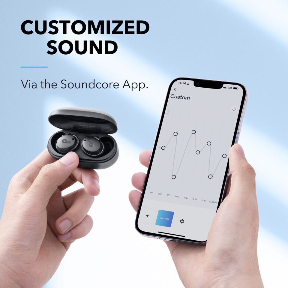 Anker - Høretelefoner - Soundcore Dot 3i - Sort v2