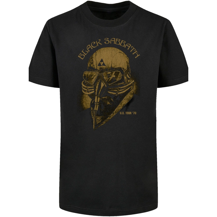 F4NT4STIC Basic Kids Tee Black Sabbath US Tour 1978 Black schwarz
