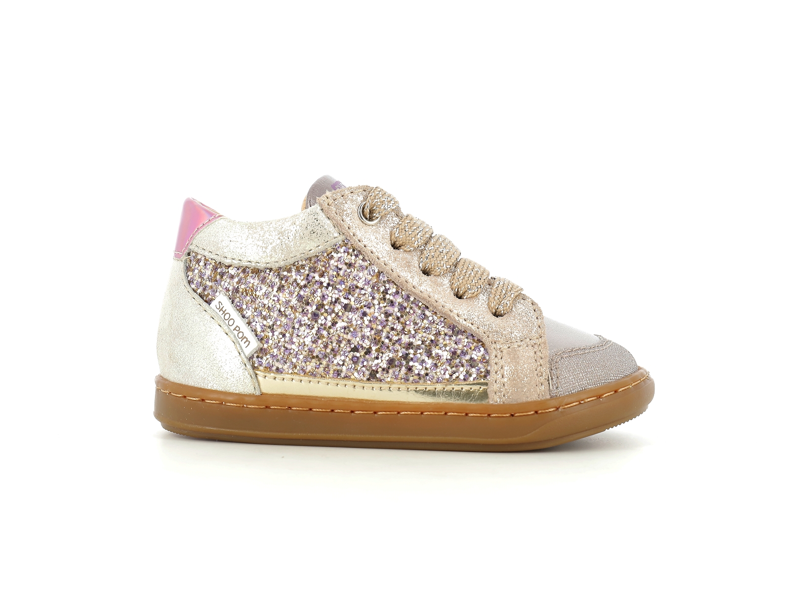 Shoopom-BOUBA CONNECT Glitter Or rose