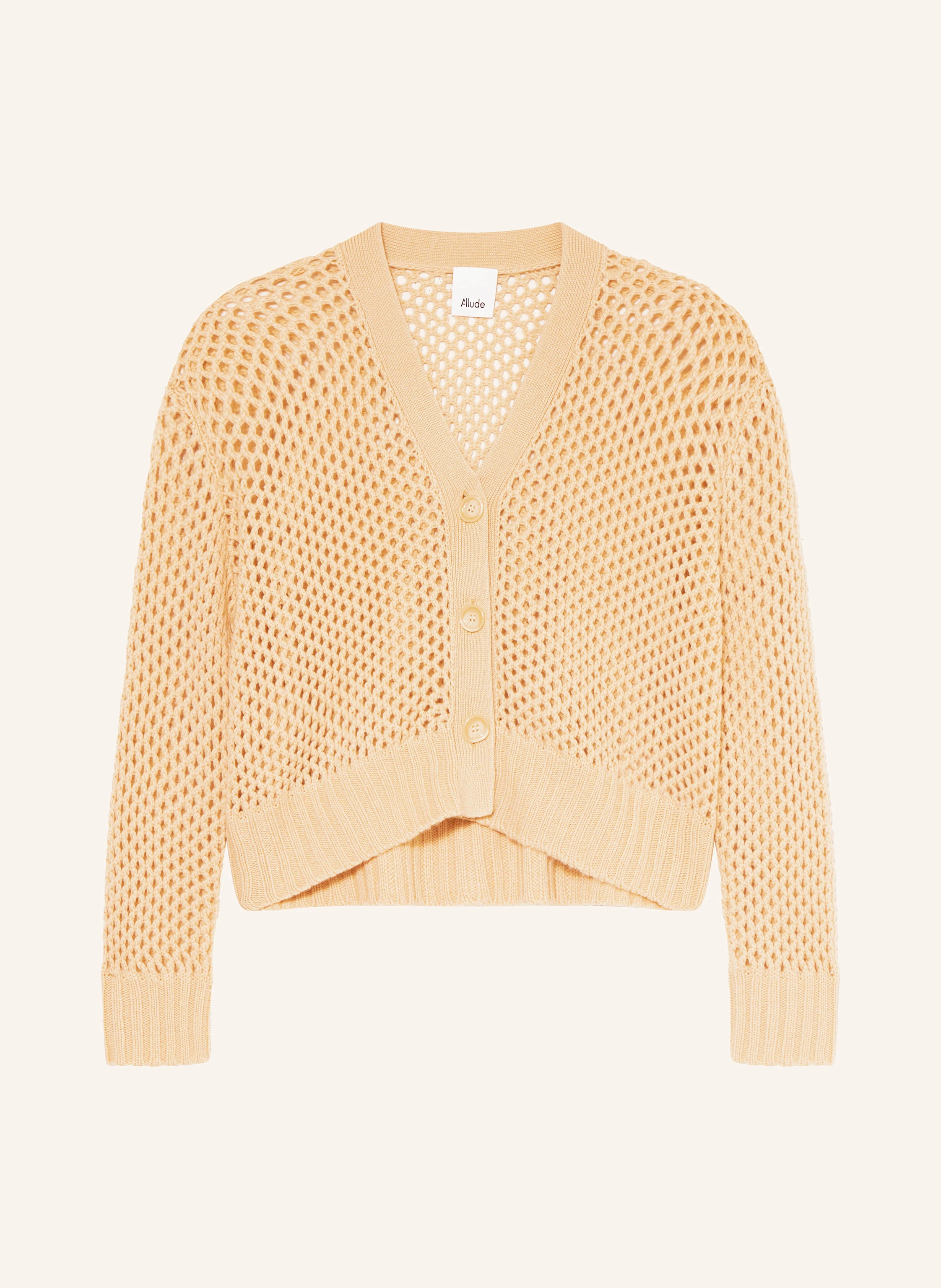 ALLUDE Strickjacke mit Cashmere