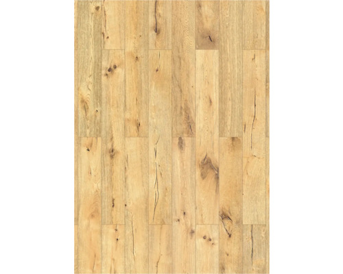 Vinylvloer GREEN VINYL natuur gebarsten eiken plank klikverbinding 1290 x 173 x 4,0 mm