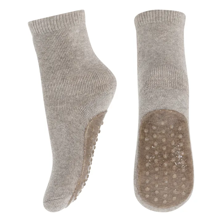 Mp Denmark Chaussettes Antidéranpantes en coton | Beige