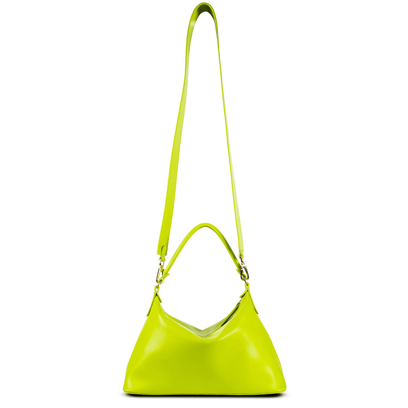 Leonie Hanne x Liu-Jo Sac à main en Cuir Hobo Leonie Hanne X Liu Jo vert clair - 26x17x10 cm