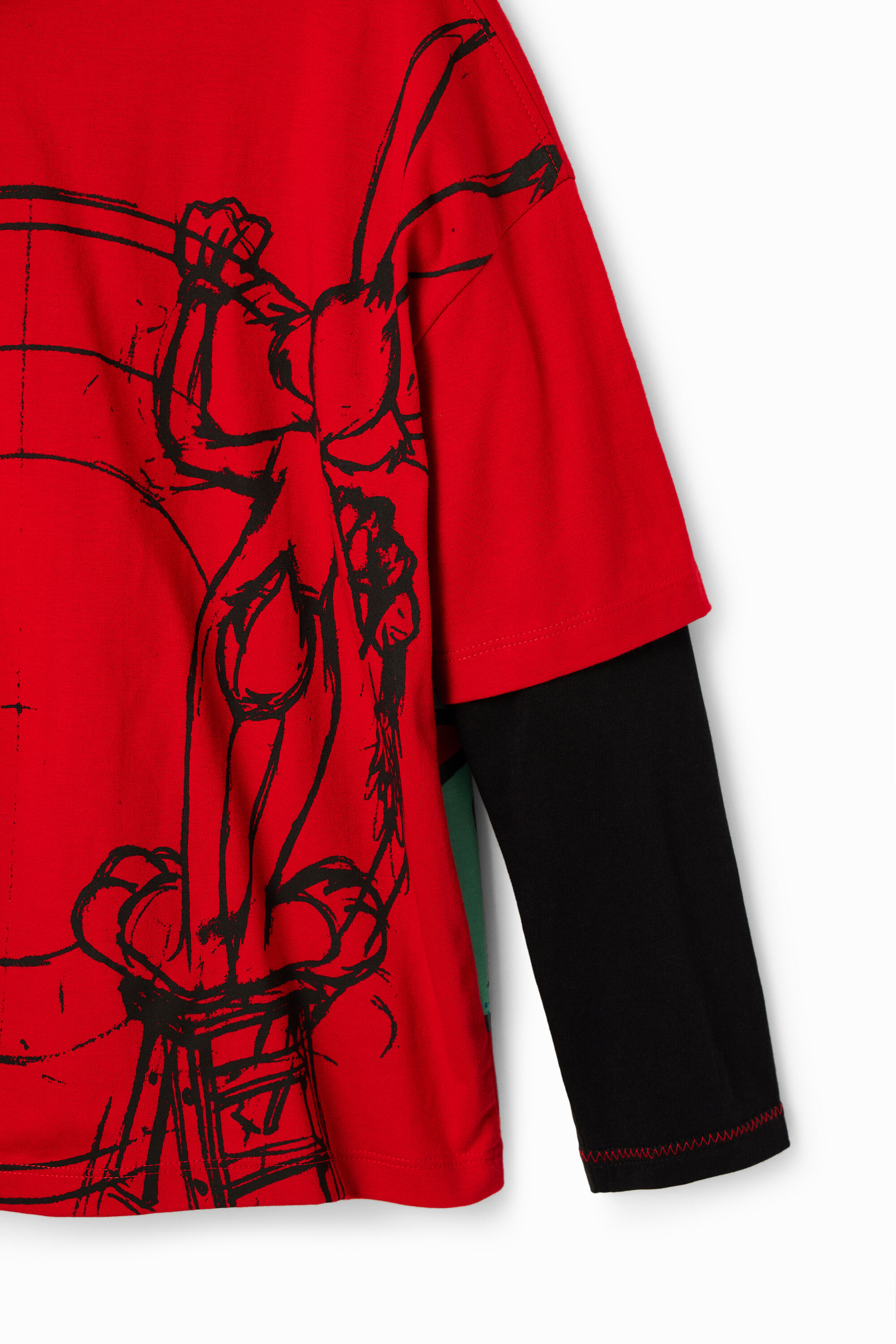 T-shirt manches doubles Bugs Bunny
