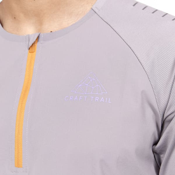T-shirt trail CRAFT PRO TRAIL WIND LS TEE ROCK