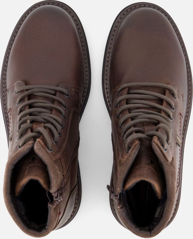 Outfielder - Veterboots - Bruin - Leer