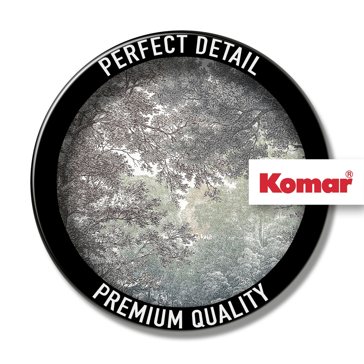 Komar Fototapete »Digitaldruck Vlies -  Fairytale Forest - Grösse 400 x 280 cm« bedruckt glatt Vlies Fototapete - Fairytale Forest - Grösse 400 x 280 cm
